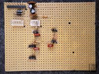 Prototype 1. of the EW 12-2020 Standard Extension Board: TOP-View