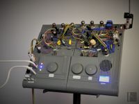 RT-6SH2P-X Tube Theremin Front Top View
