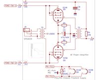Rockmore-Theremin AF Power Amplifier (PA) Schematic