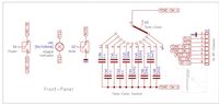 Rosen-Theremin Front-Panel Schematic